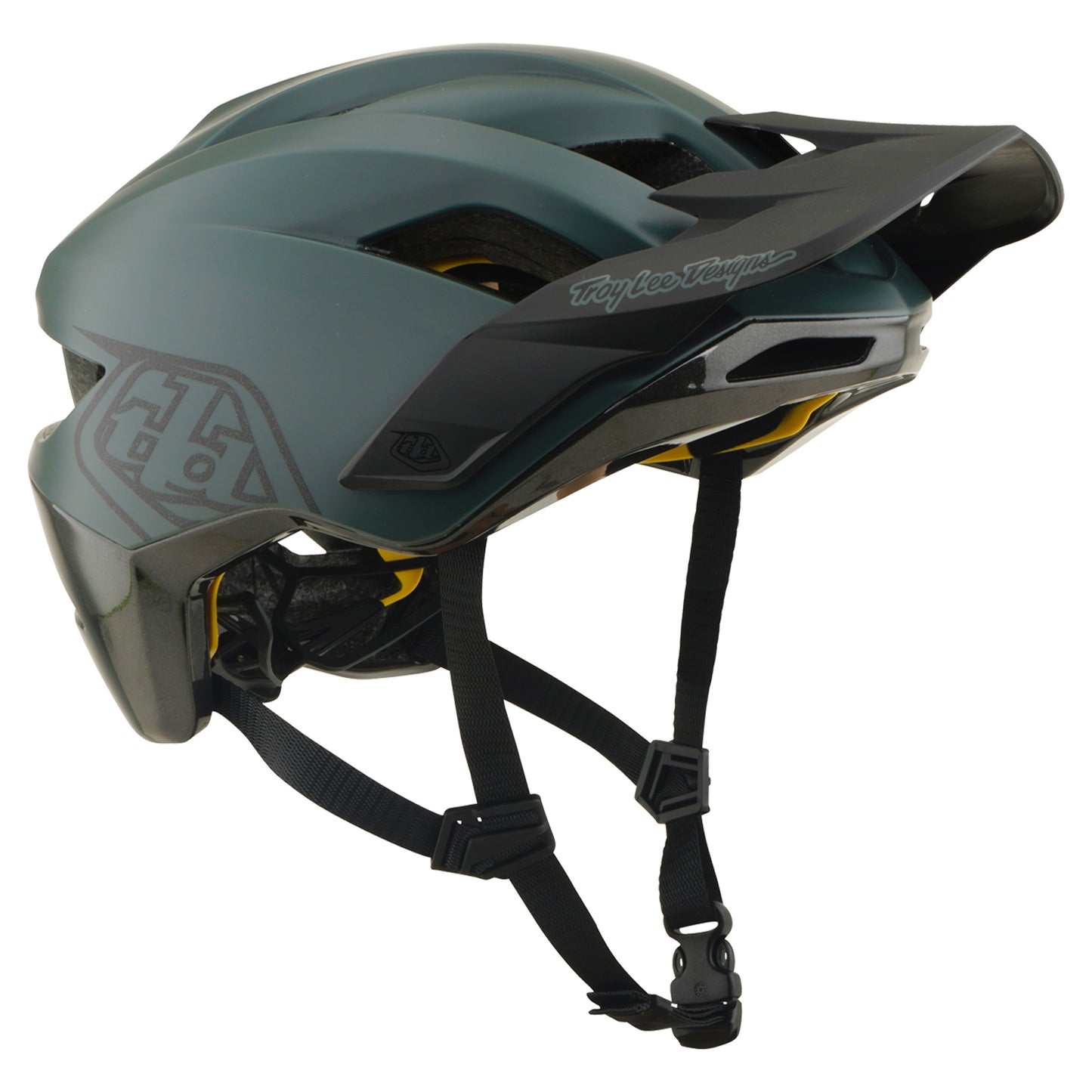 TLD Flowline MIPS Helmet - M/L - Point Dark Forest/Charcoal - Image 3