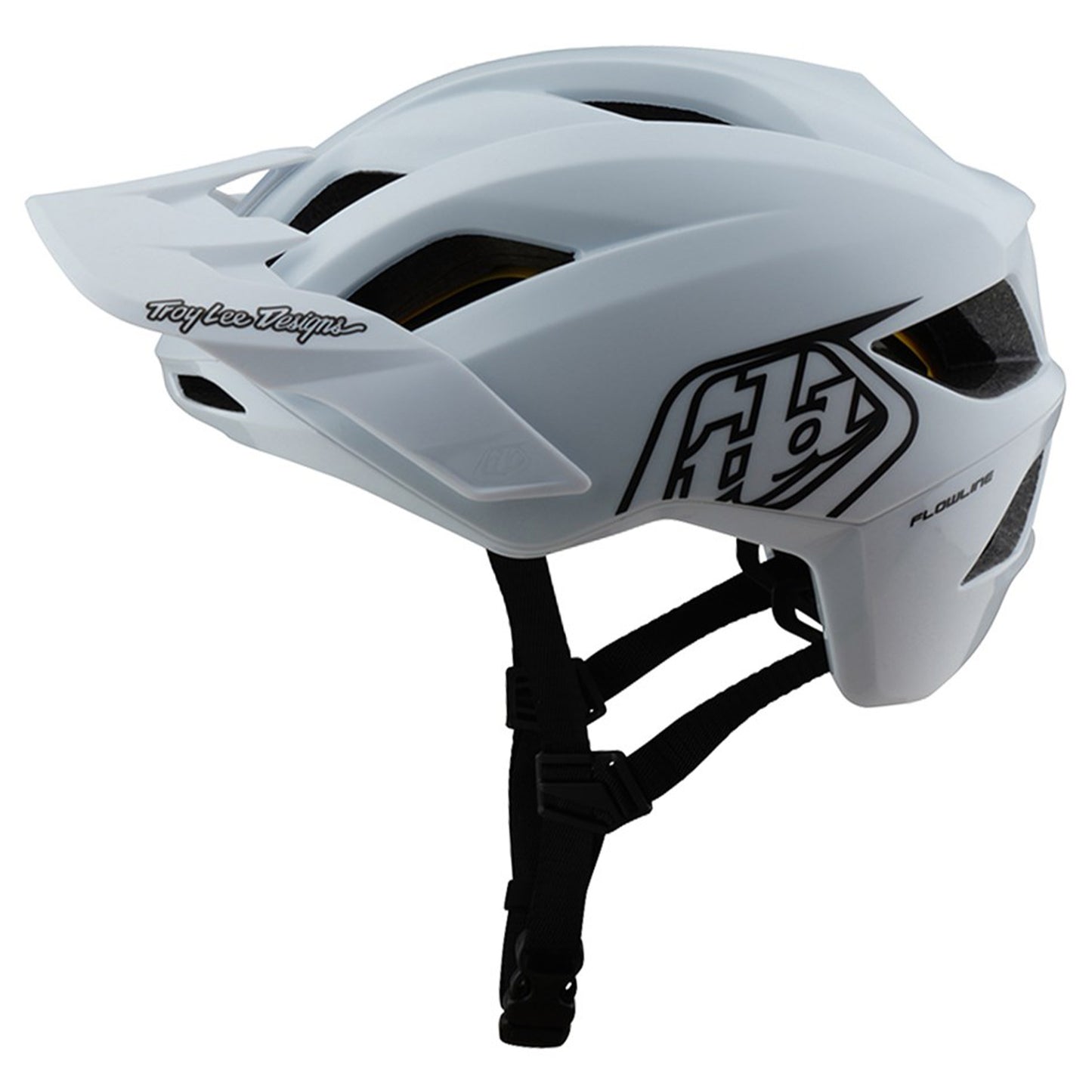 TLD Flowline MIPS Helmet - M/L - Point White / Black - Image 1