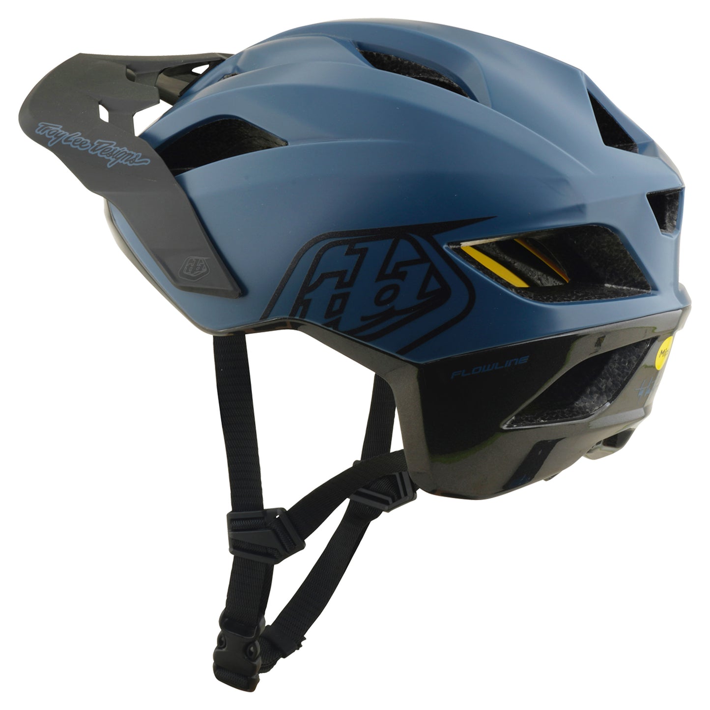 TLD Flowline MIPS Helmet - XL/2XL - Point Slate/Charcoal - Image 4