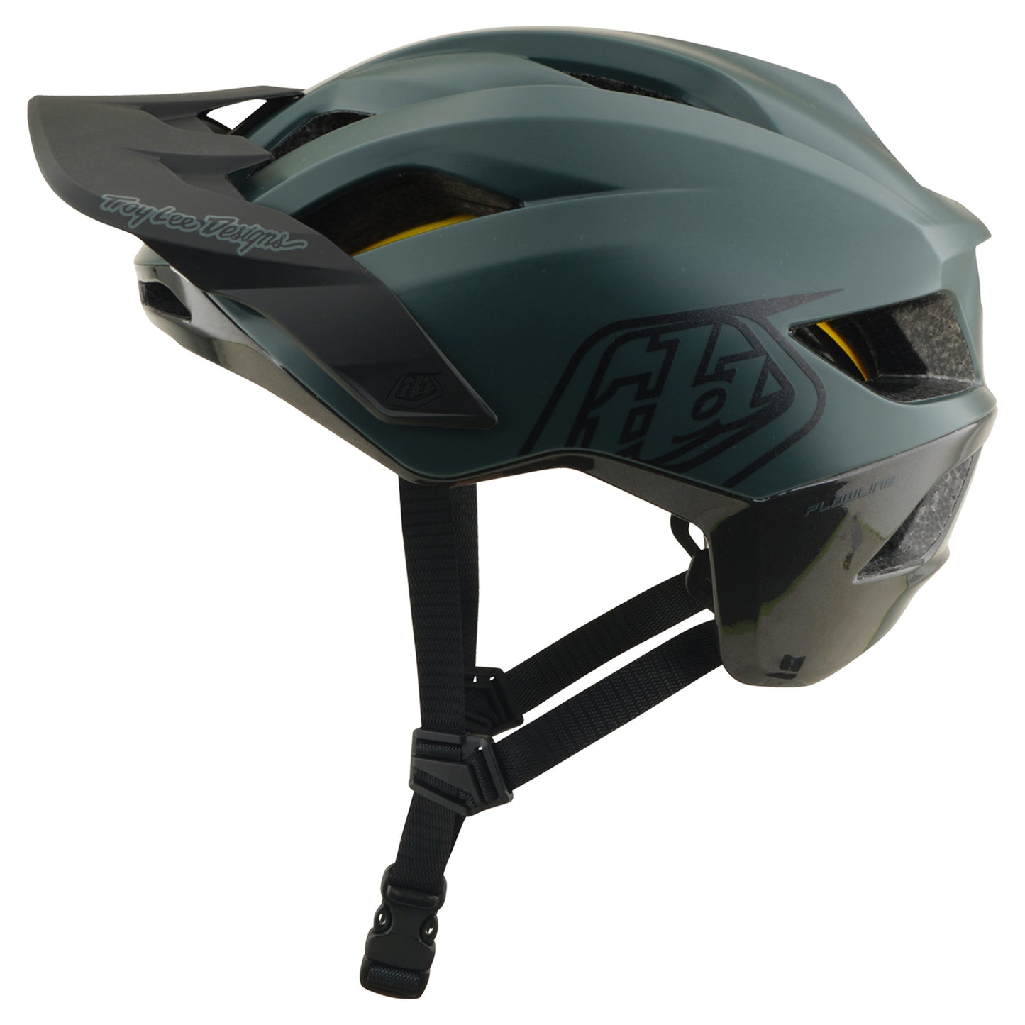 TLD Flowline MIPS Helmet - XS/S - Point Dark Forest/Charcoal - Image 2