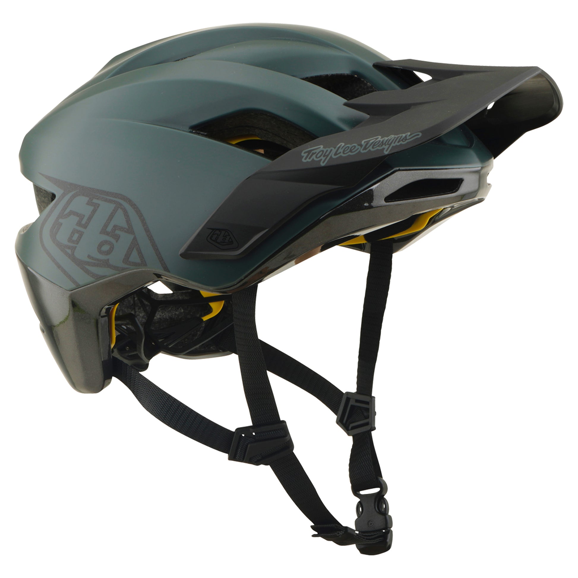 TLD Flowline MIPS Helmet - XS/S - Point Dark Forest/Charcoal - Image 3