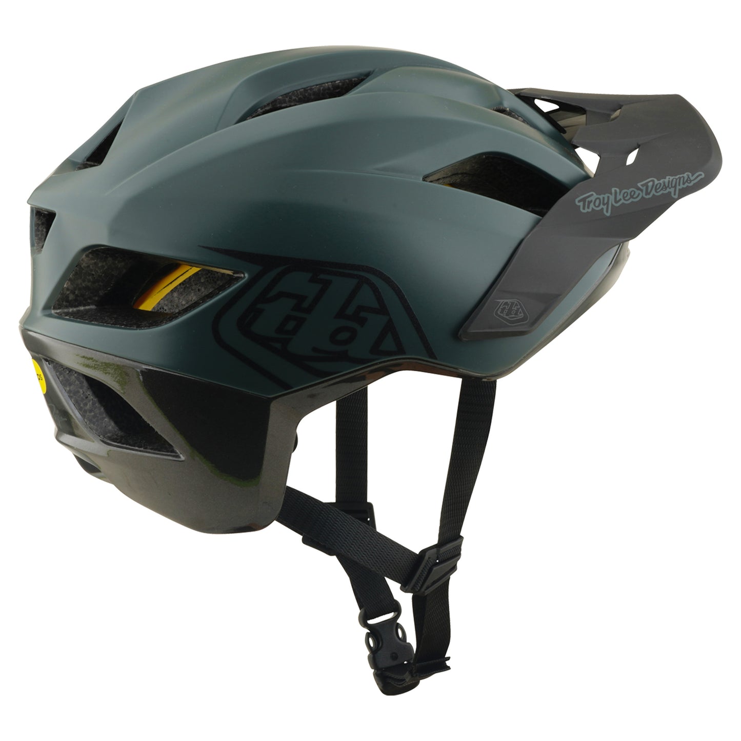 TLD Flowline MIPS Helmet - XS/S - Point Dark Forest/Charcoal - Image 6