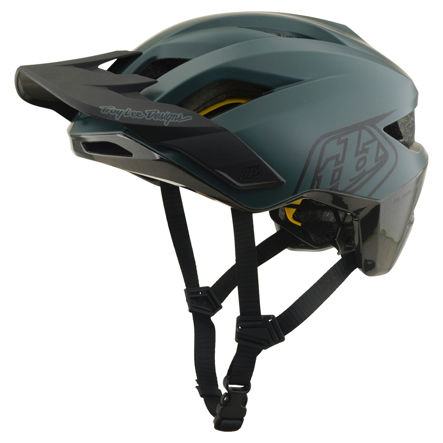 TLD Flowline MIPS Helmet - XS/S - Point Dark Forest/Charcoal - Image 7