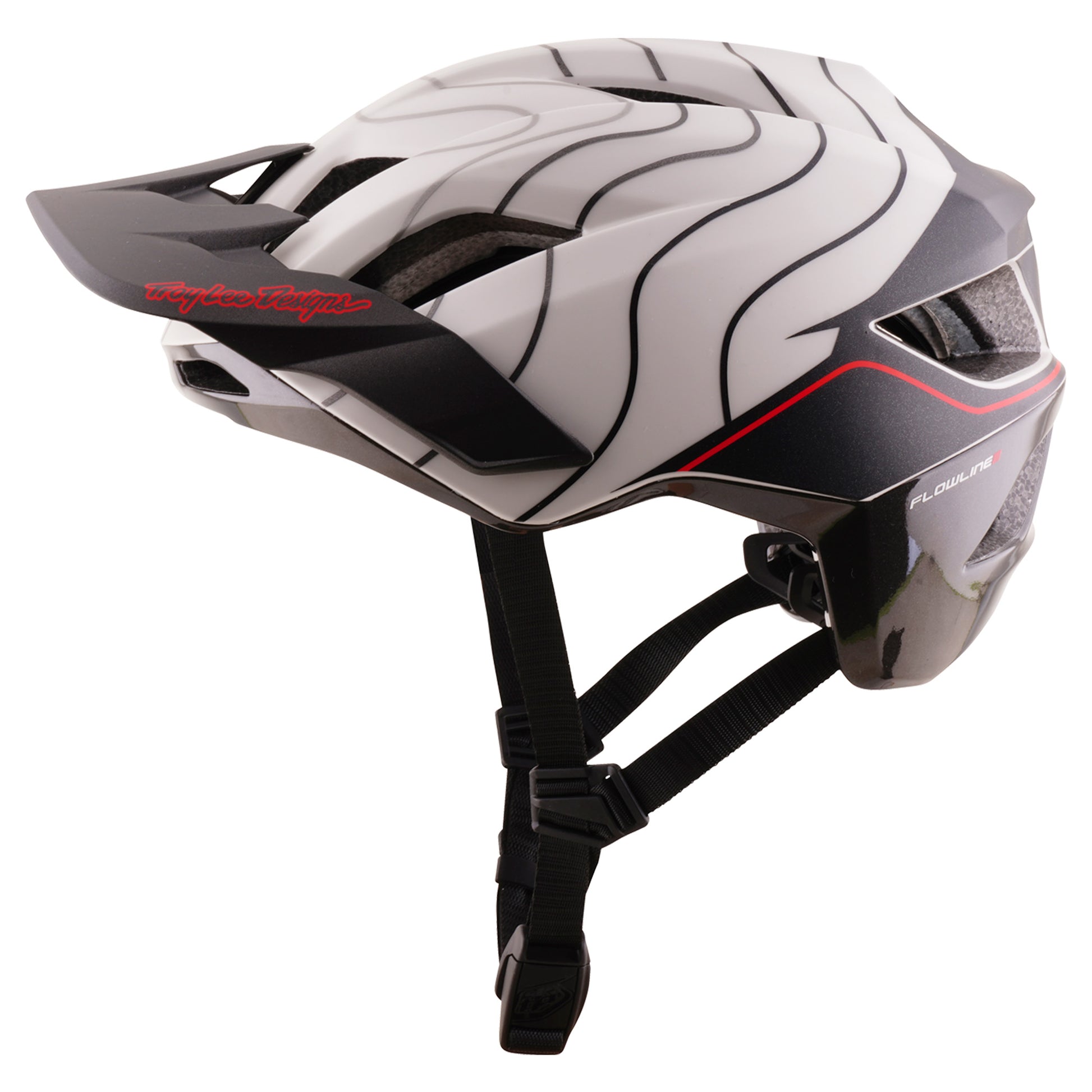 TLD Flowline SE MIPS Helmet - M/L - Dipped Pumice/Charcoal - Image 2