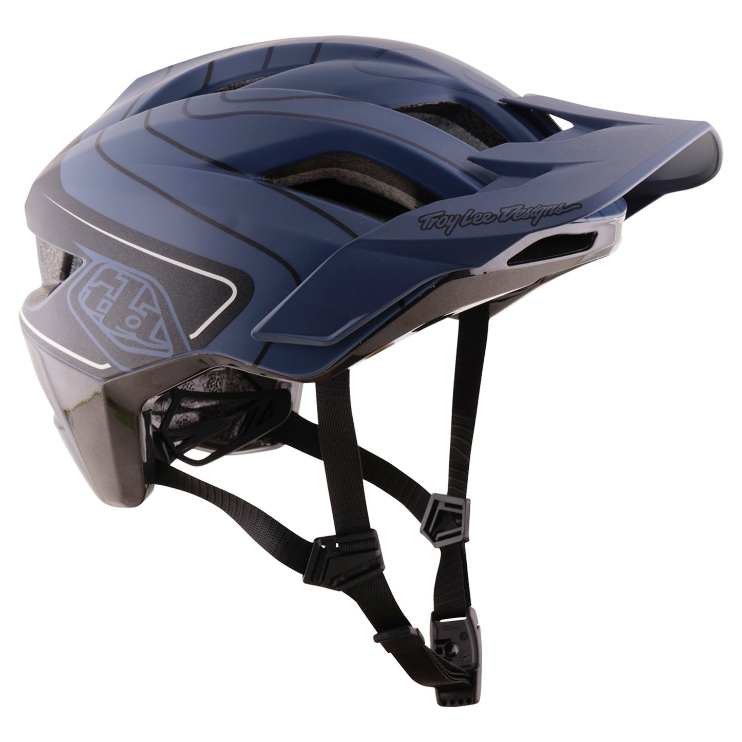 TLD Flowline SE MIPS Helmet - M/L - Dipped Slate/Charcoal - Image 3