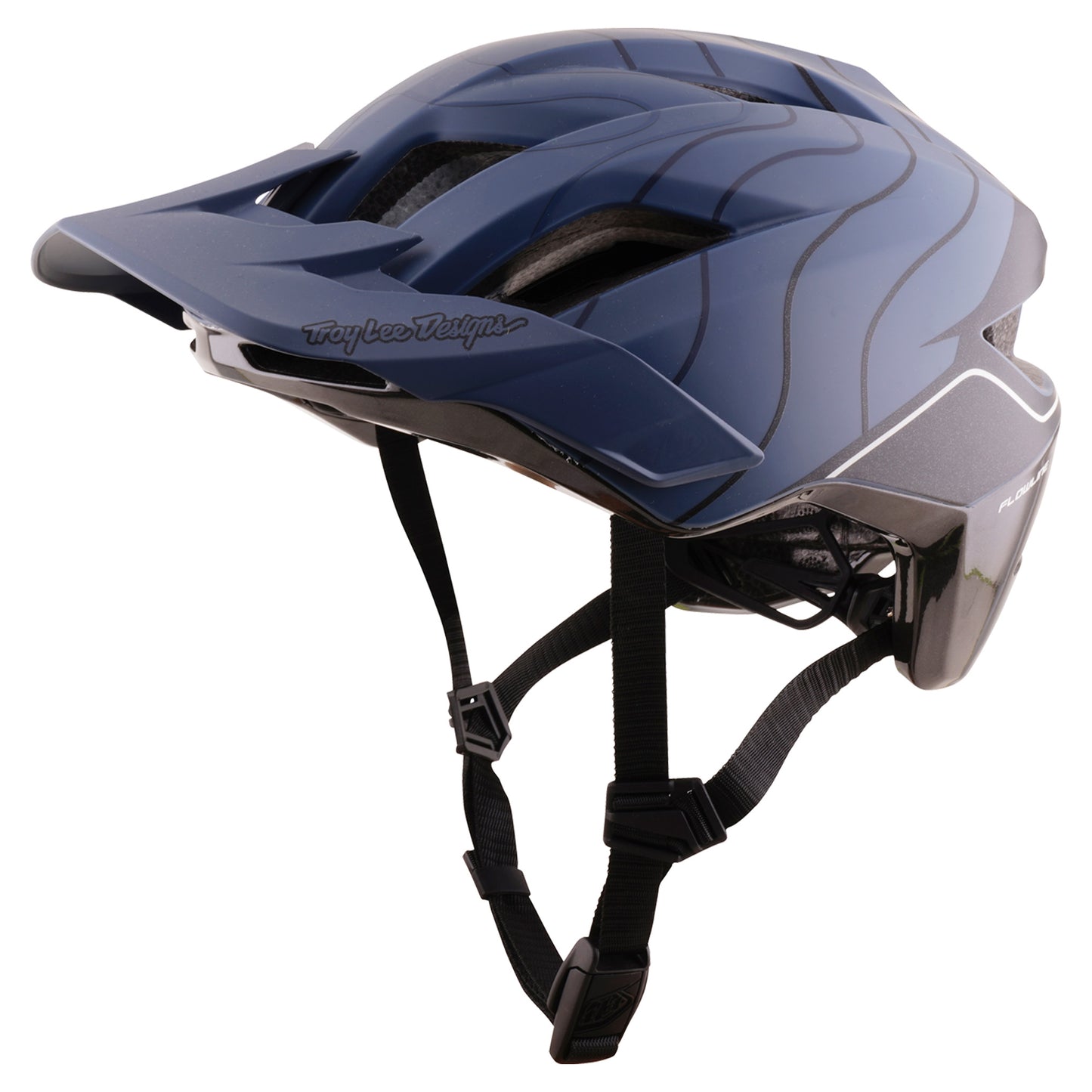 TLD Flowline SE MIPS Helmet - M/L - Dipped Slate/Charcoal - Image 7