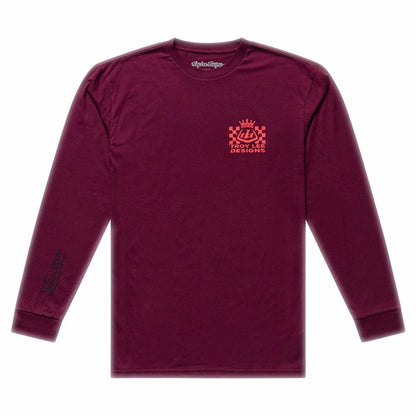 TLD Friday Night Long Sleeve Tee - 2XL - Sangria - Image 1