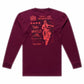 TLD Friday Night Long Sleeve Tee - 2XL - Sangria - Image 2