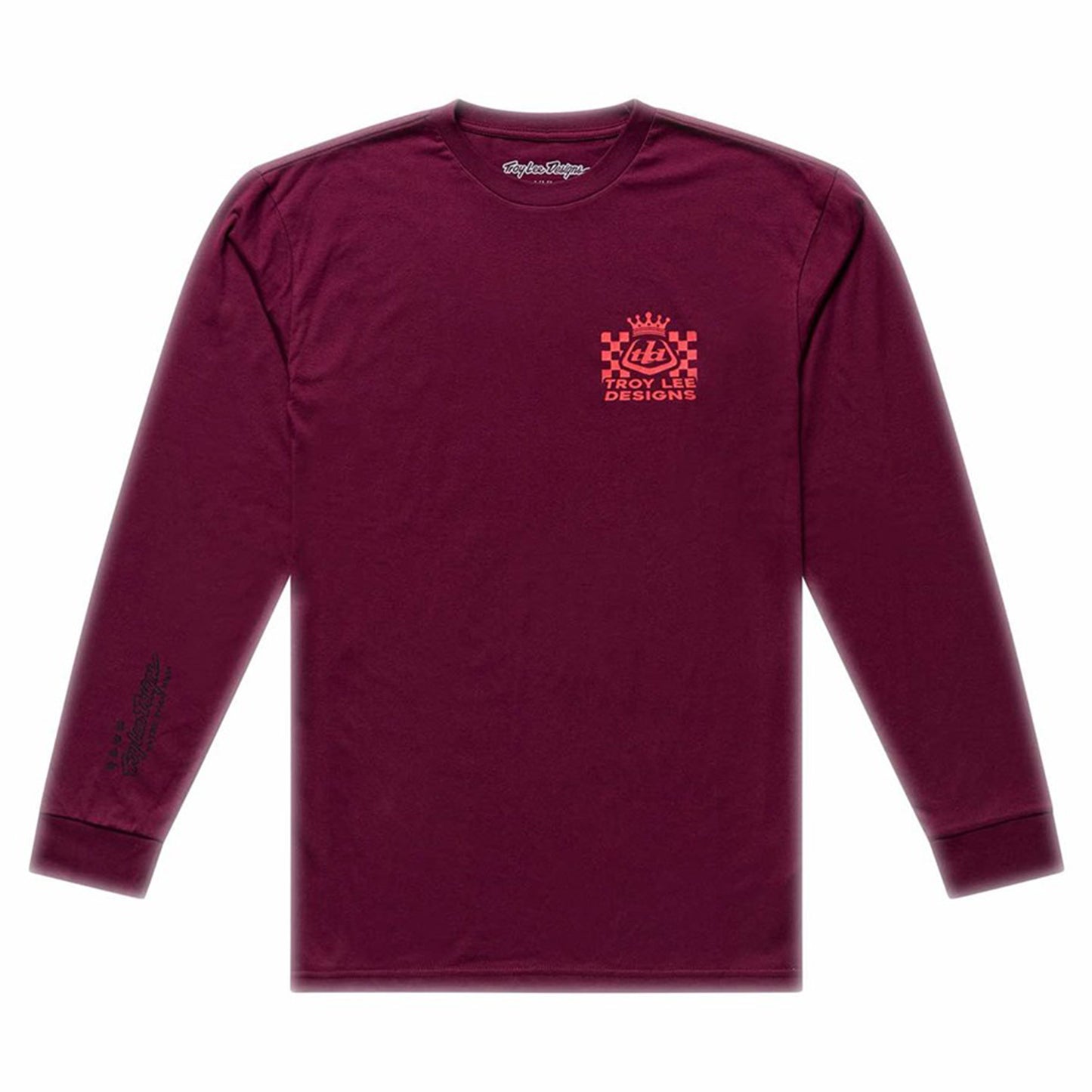TLD Friday Night Long Sleeve Tee - M - Sangria - Image 1