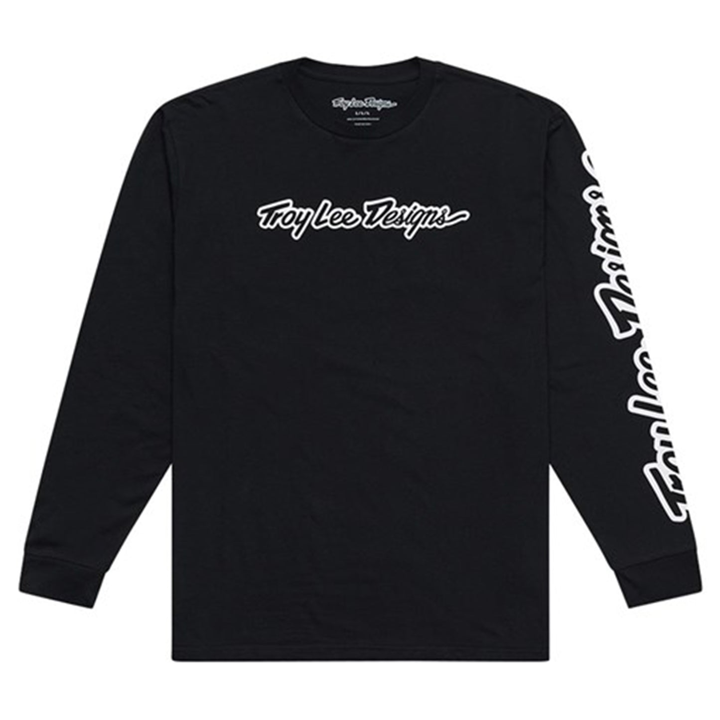 TLD Long Sleeve Tee - S - Signature Black - Image 1