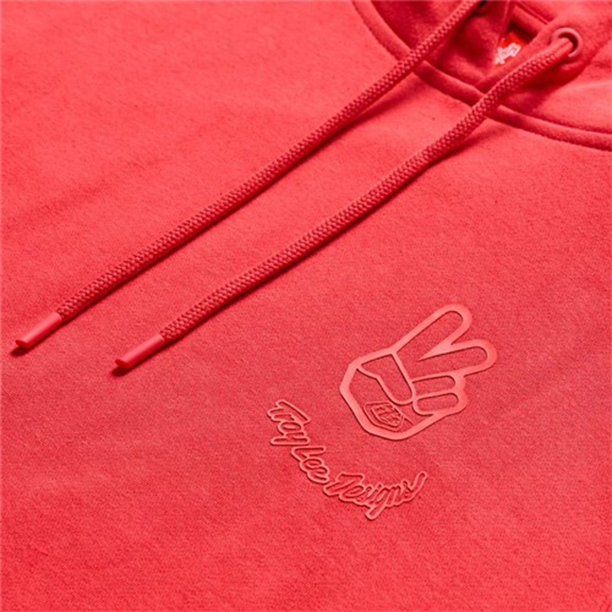 TLD Peace Out Pullover Hoodie - 2XL - Scarlet - Image 3