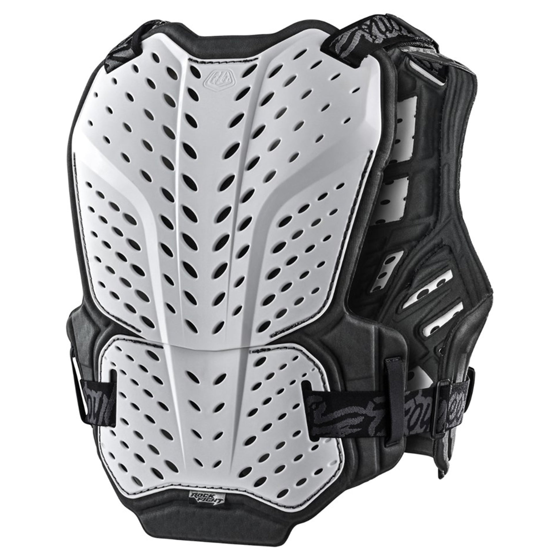 TLD Rockfight Chest Protector - XS/S - White - Image 2