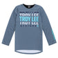 TLD Ruckus 3/4 Sleeve Jersey - M - Spun Steel Blue - Image 1