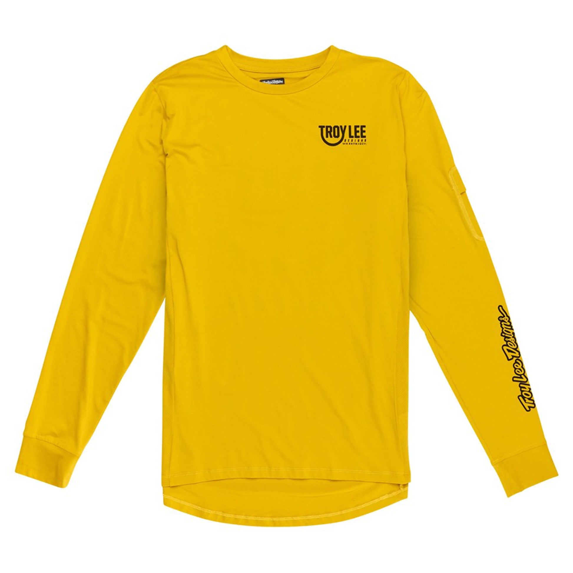 TLD Ruckus Long Sleeve Ride Tee - M - Eyez Safron - Image 1