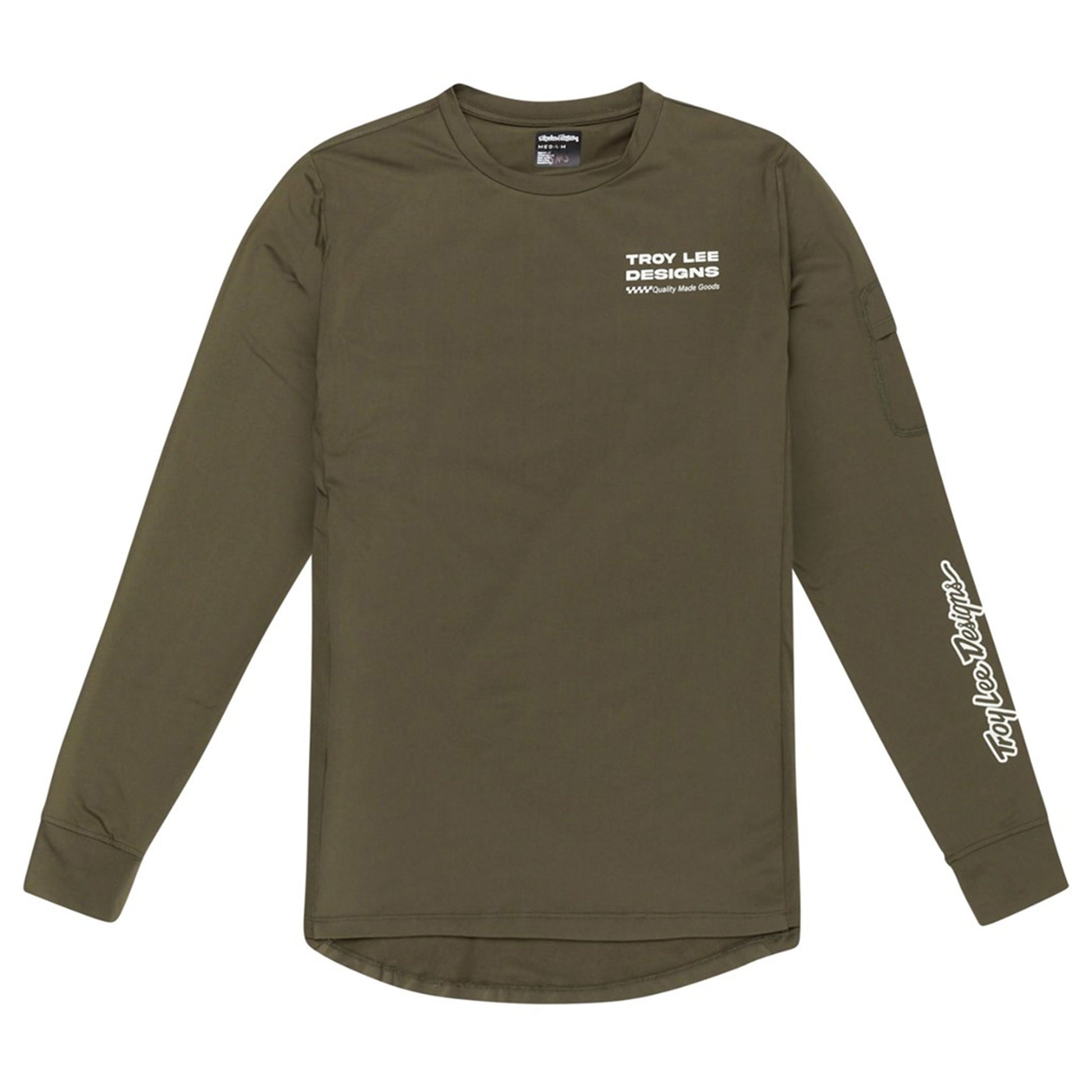 TLD Ruckus Long Sleeve Ride Tee - M - Factory Caper - Image 1