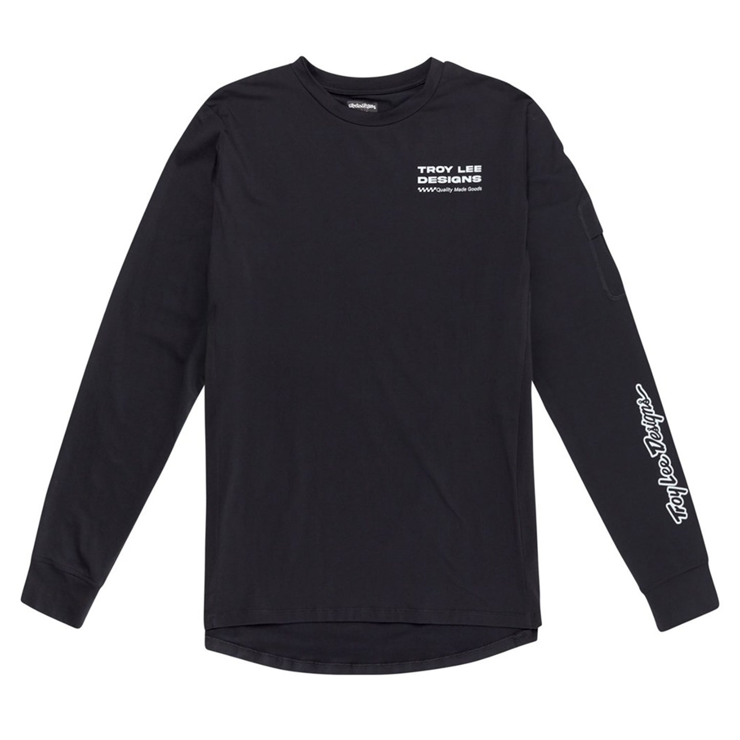 TLD Ruckus Long Sleeve Ride Tee - S - Factor Carbon - Image 1