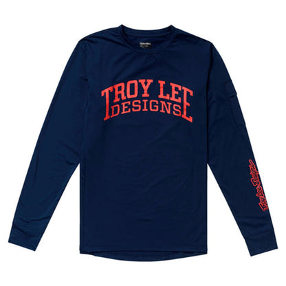 TLD Ruckus Long Sleeve Ride Tee - S - Gravity Club Midnight - Image 1