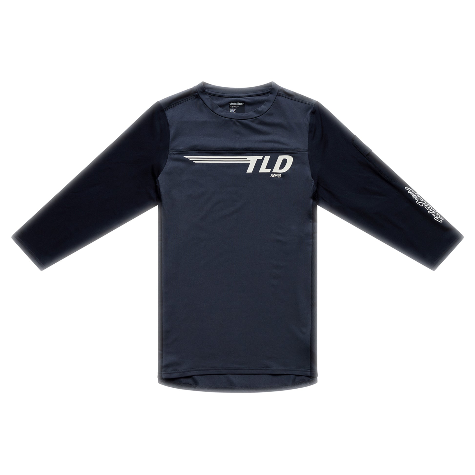 TLD Ruckus Ride 3/4 Tee - L - Wings Carbon - Image 1