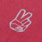 TLD Short Sleeve Tee - L - Peace out Fuchsia - Image 3