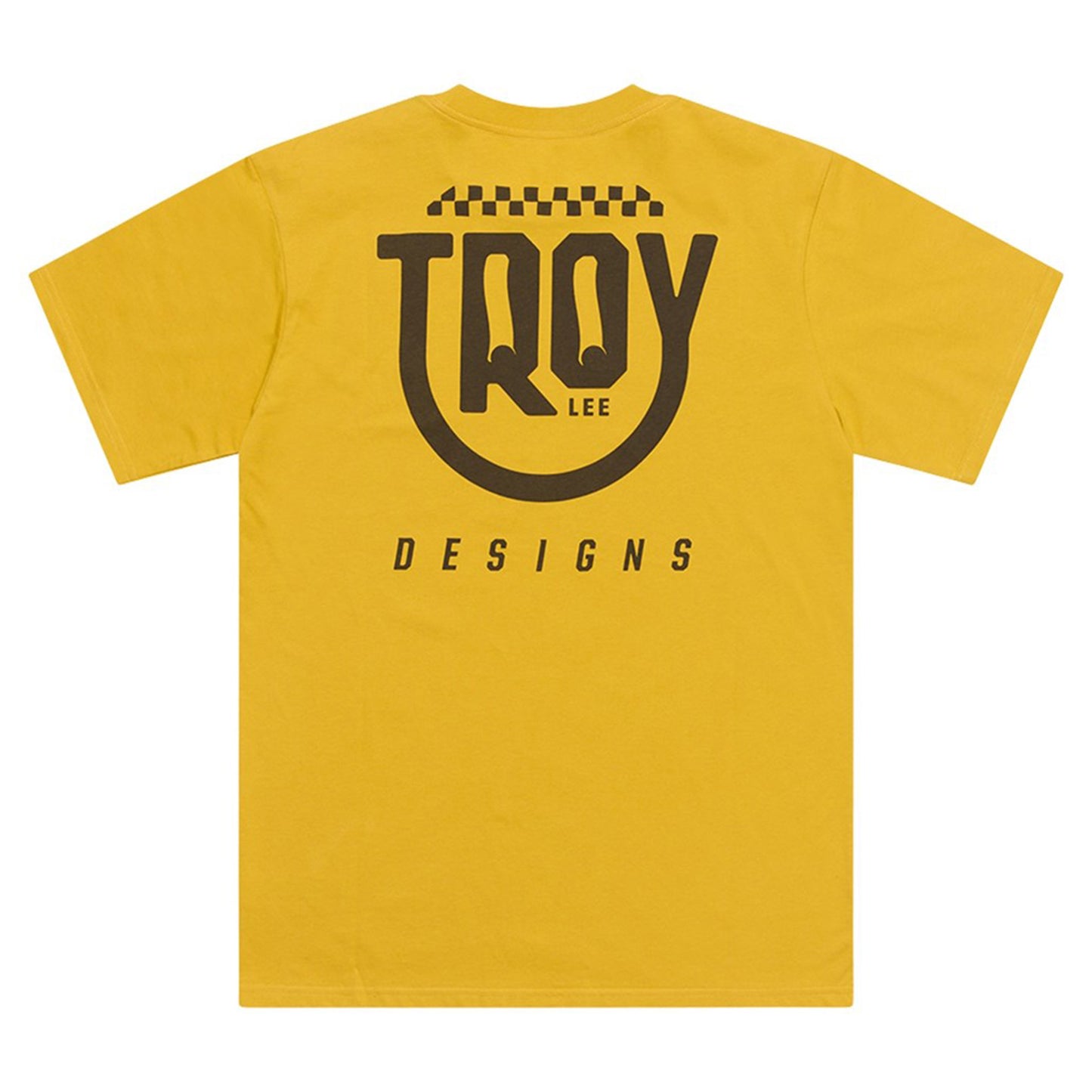 TLD Short Sleeve Tee - L - Smiley Gold - Image 2