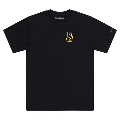 TLD Short Sleeve Tee - M - Peace Out Black - Image 1