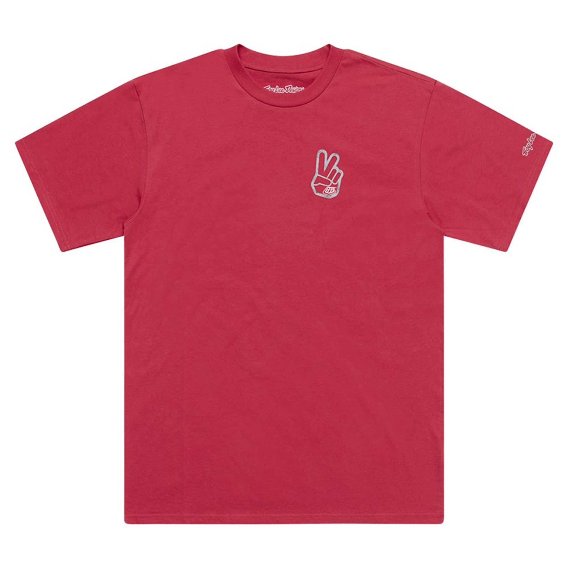 TLD Short Sleeve Tee - M - Peace out Fuchsia - Image 1