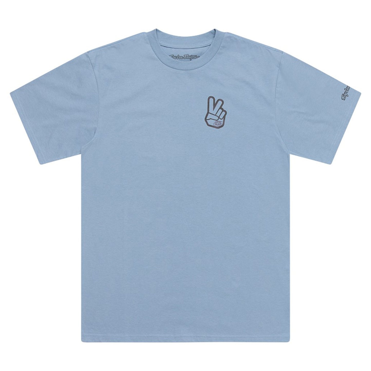 TLD Short Sleeve Tee - M - Peace Out Smoke Blue - Image 1