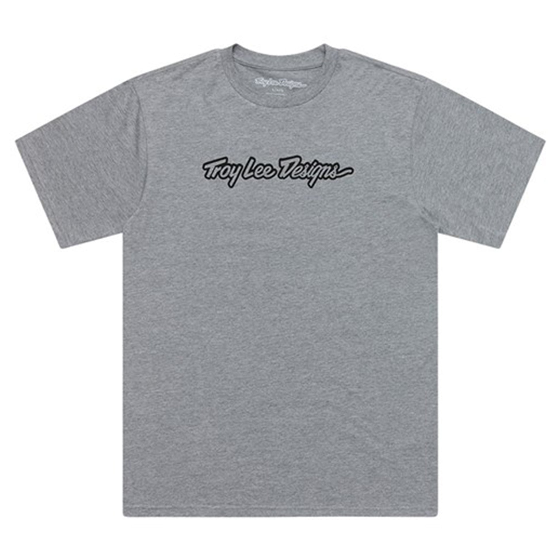 TLD Short Sleeve Tee - M - Signature Grey Heather - Image 1