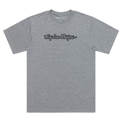 TLD Short Sleeve Tee - M - Signature Grey Heather - Image 1