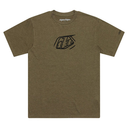 TLD Short Sleeve Tee - S - Badge Oliver Heather - Image 1
