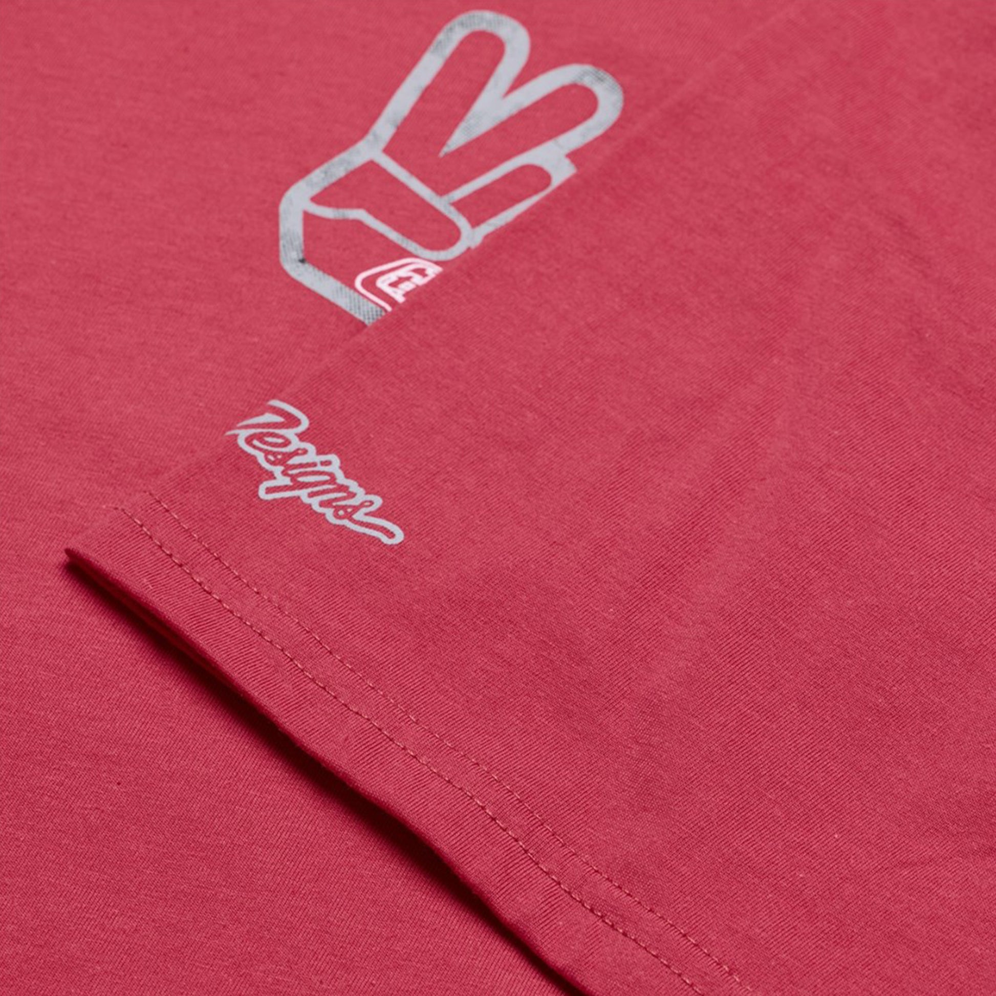 TLD Short Sleeve Tee - XL - Peace out Fuchsia - Image 5