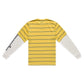 TLD Skyline Fakie Ride Long Sleeve Tee - L - Stripe Butter - Image 2