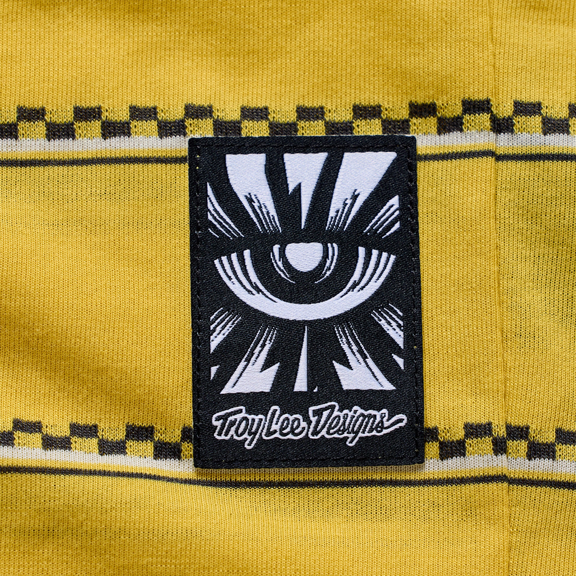 TLD Skyline Fakie Ride Long Sleeve Tee - L - Stripe Butter - Image 5