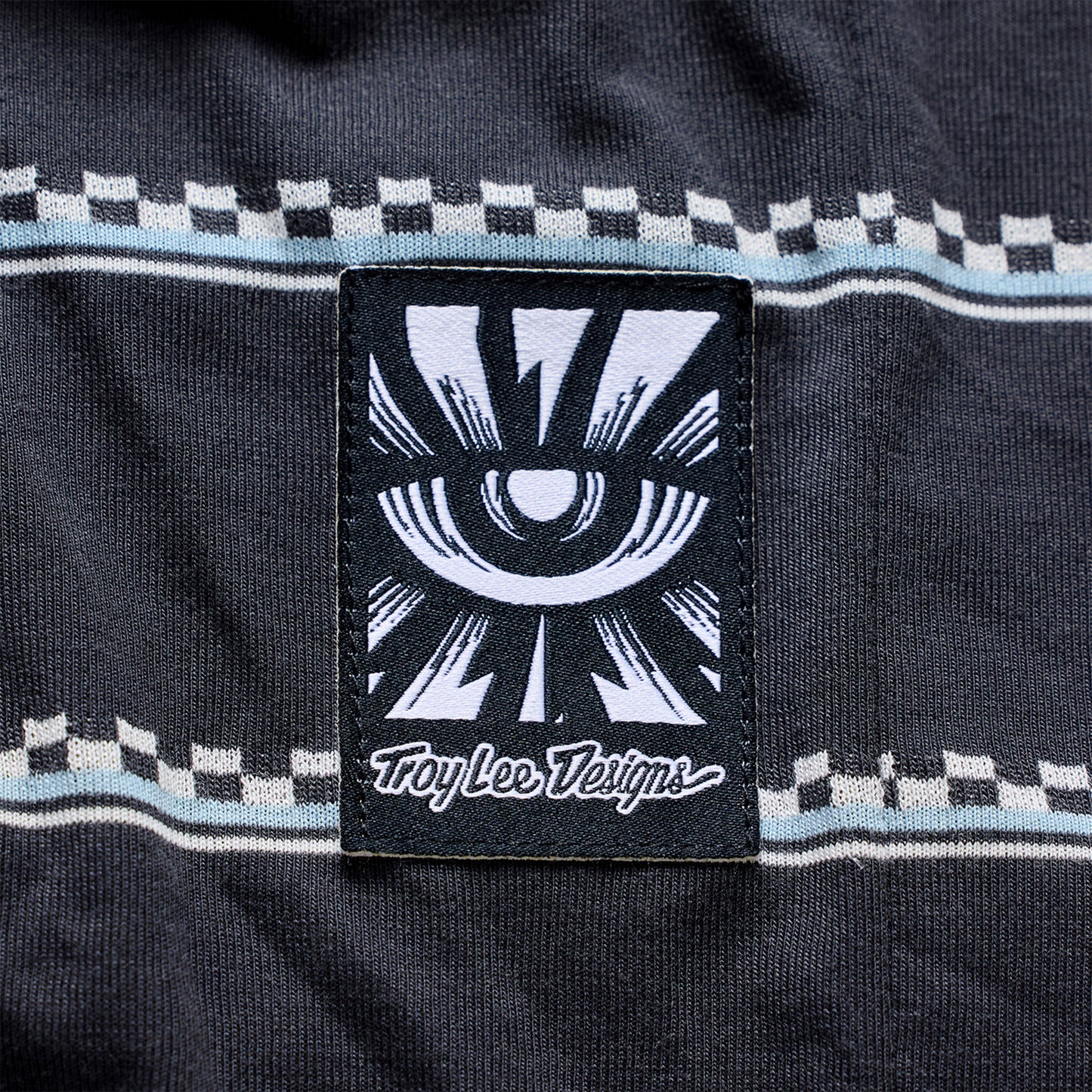 TLD Skyline Fakie Ride Long Sleeve Tee - L - Stripe Carbon - Image 4