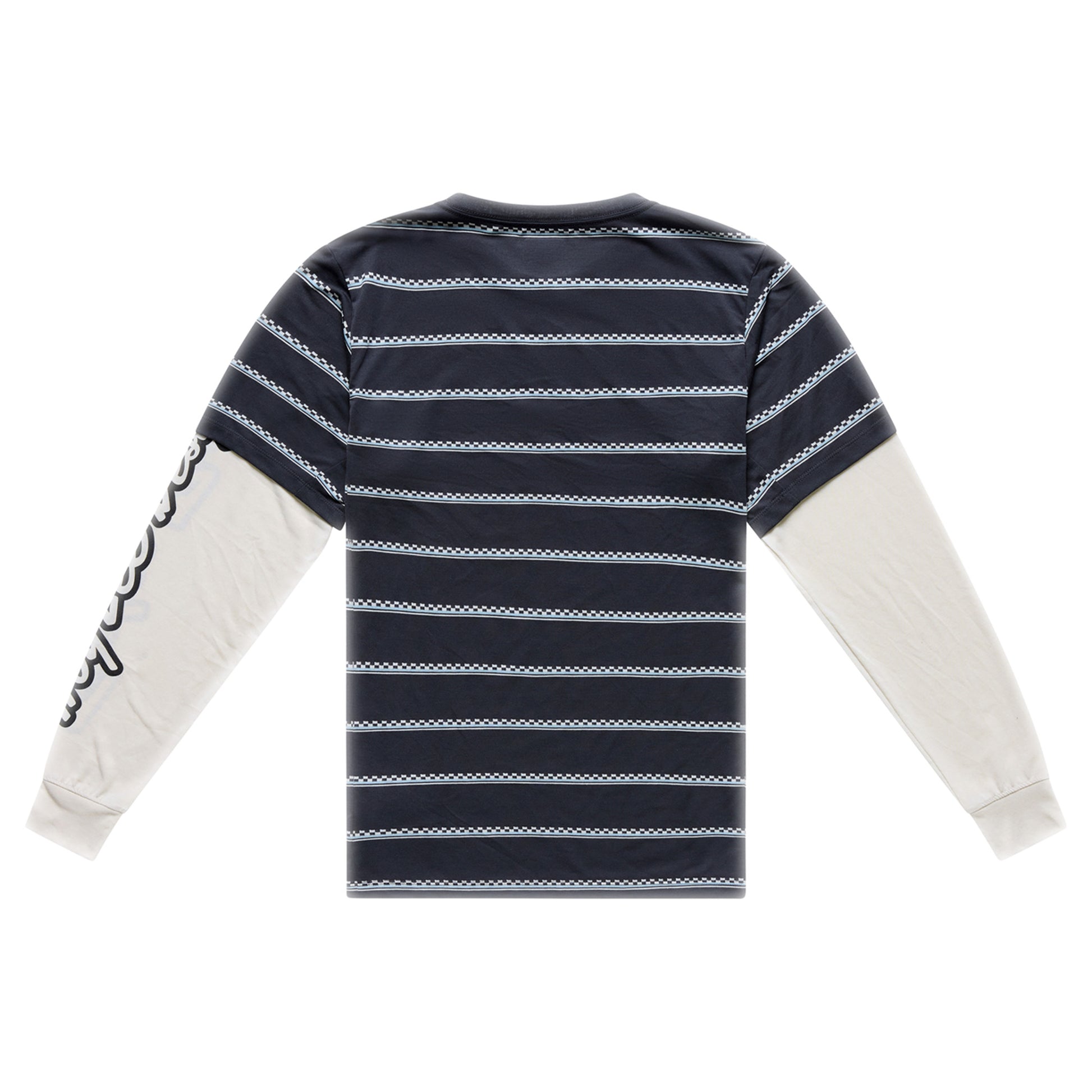 TLD Skyline Fakie Ride Long Sleeve Tee - M - Stripe Carbon - Image 2