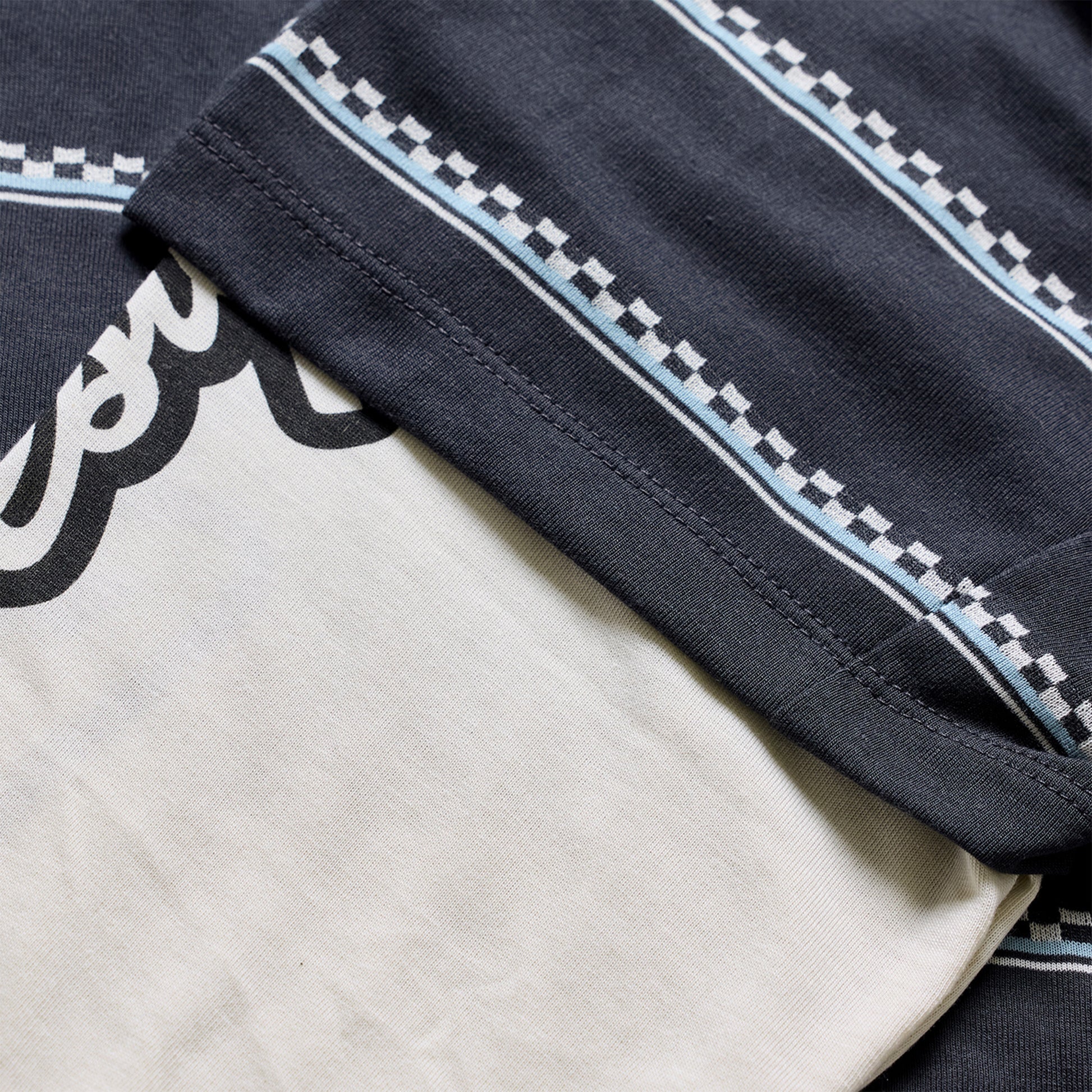 TLD Skyline Fakie Ride Long Sleeve Tee - S - Stripe Carbon - Image 6