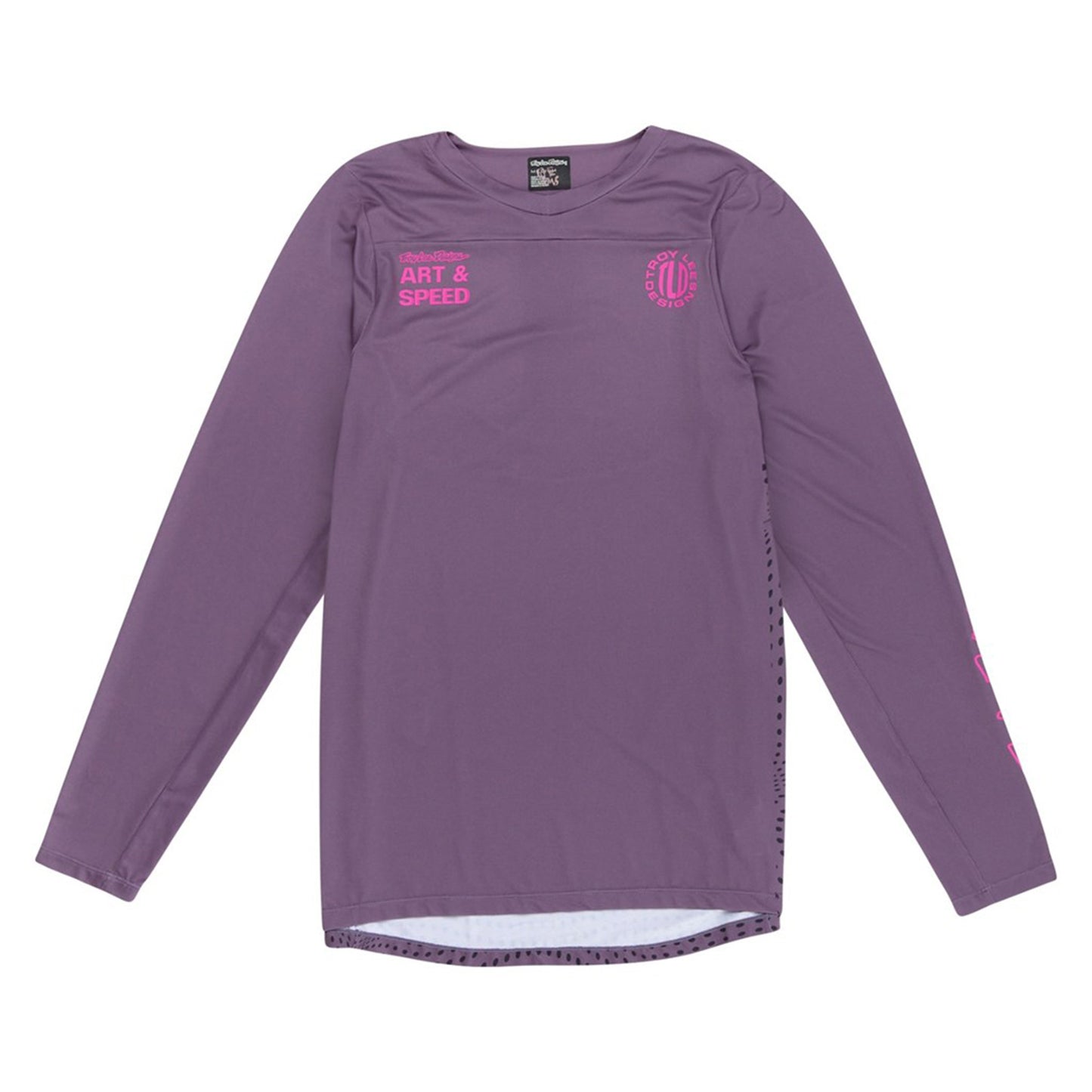 TLD Skyline Long Sleeve Jersey - S - Radioscape Deep Purple - Image 1