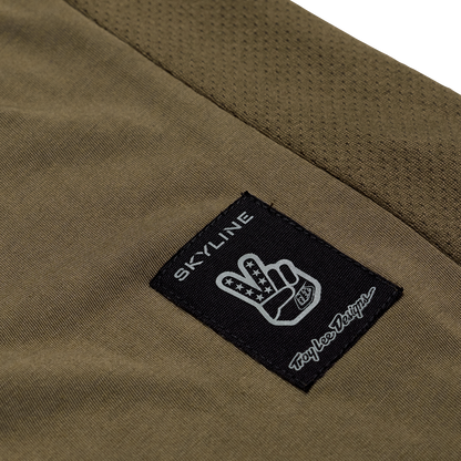 TLD Skyline Long Sleeve Ride Tee - L - Worldwide Caper - Image 1