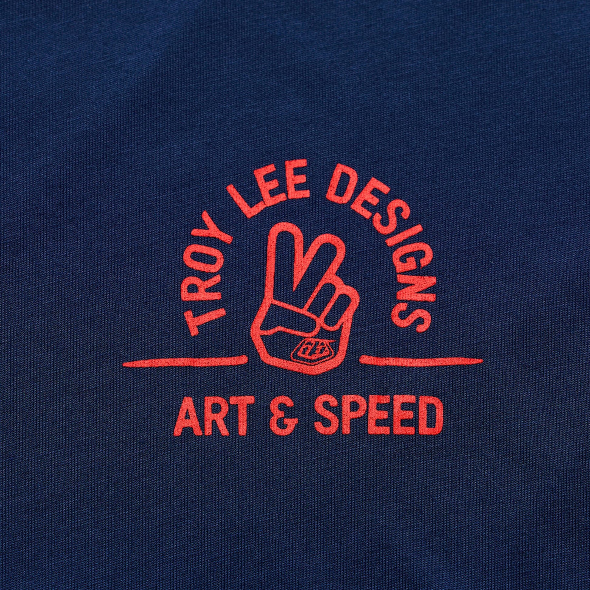 TLD Skyline Long Sleeve Ride Tee - S - Locals Midnight - Image 5