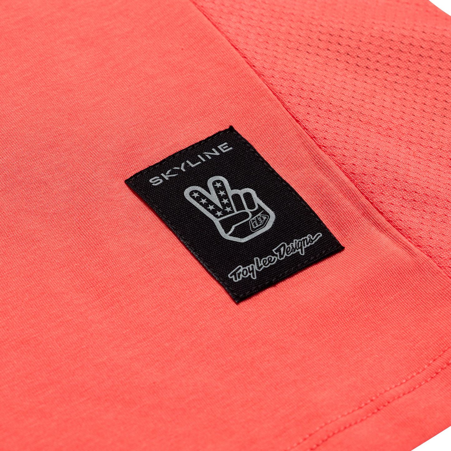 TLD Skyline Long Sleeve Ride Tee - XL - Melon - Image 4