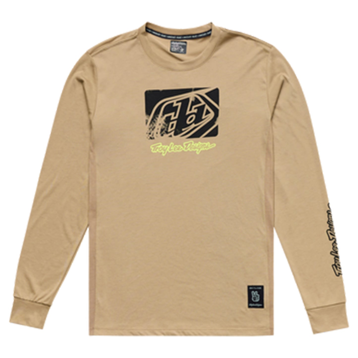 TLD Skyline Long Sleeve Ride Tee - XL - Scrubbed Timber - Image 1