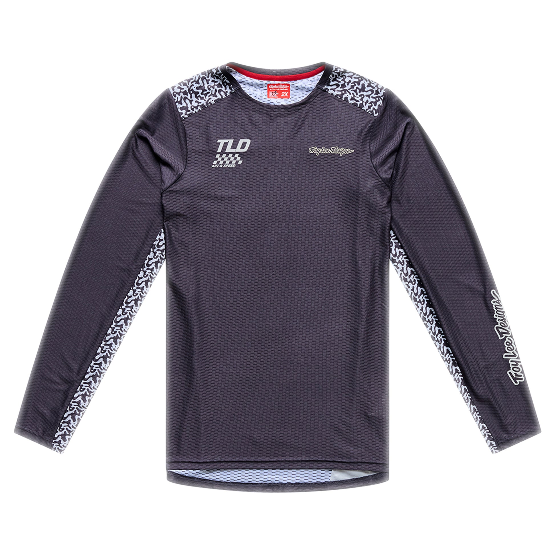 TLD Skyline Pro Air Long Sleeve Jersey - 2XL - Ridgeline Carbon - Image 1