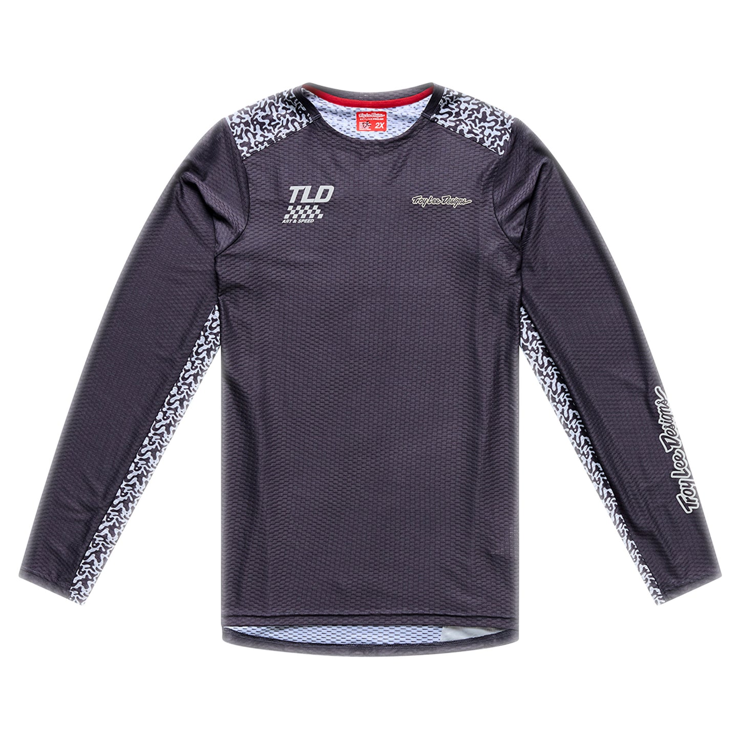 TLD Skyline Pro Air Long Sleeve Jersey - L - Ridgeline Carbon - Image 1