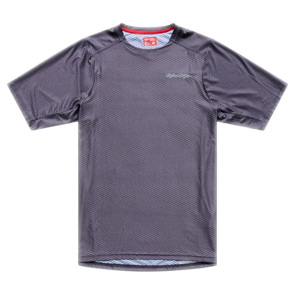 TLD Skyline Pro Air Short Sleeve Jersey - L - Mono Carbon - Image 1