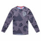 TLD Skyline Pro Long Sleeve Jersey - M - Flow Camo Carbon - Image 1