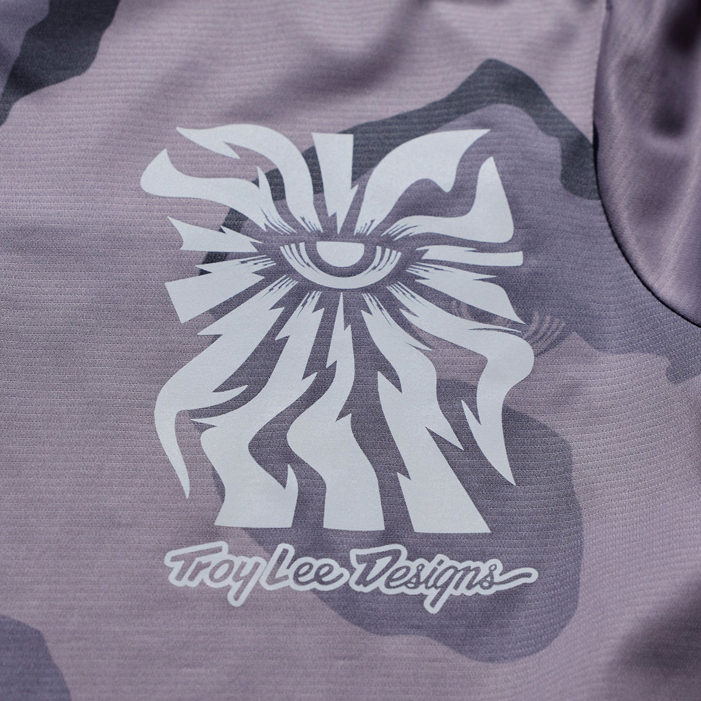 TLD Skyline Pro Long Sleeve Jersey - M - Flow Camo Carbon - Image 1