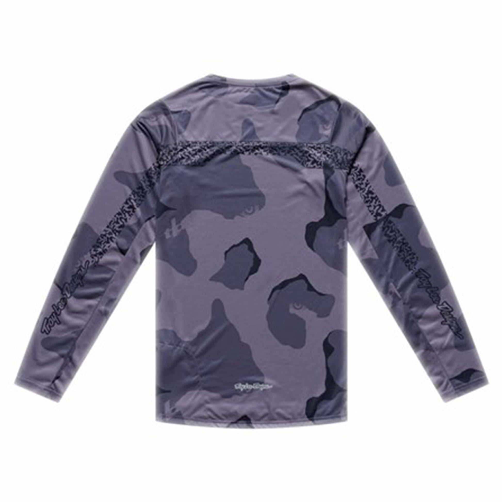 TLD Skyline Pro Long Sleeve Jersey - M - Flow Camo Carbon - Image 2