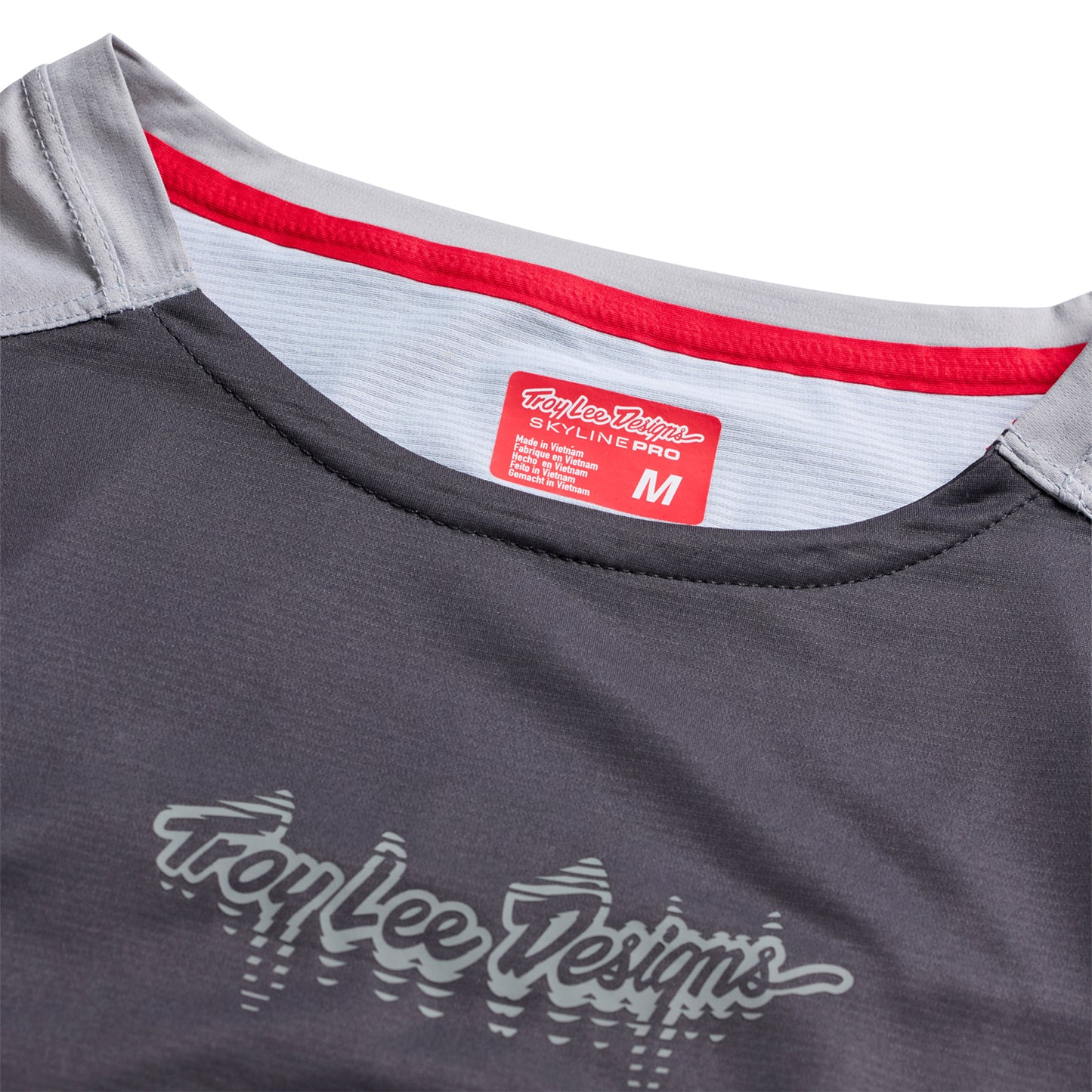 TLD Skyline Pro LS Jersey - X - Descend Carbon - Image 3