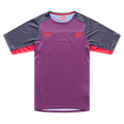 TLD Skyline Pro Short Sleeve Jersey - S - Fangs Sangria - Image 1
