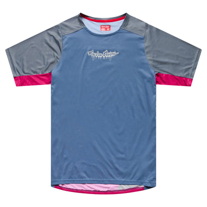 TLD Skyline Pro SS Jersey - L - Descend Slate - Image 1